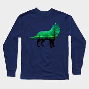 Aurora Wolf Long Sleeve T-Shirt